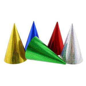 Set 5 coifuri metalizate multicolore